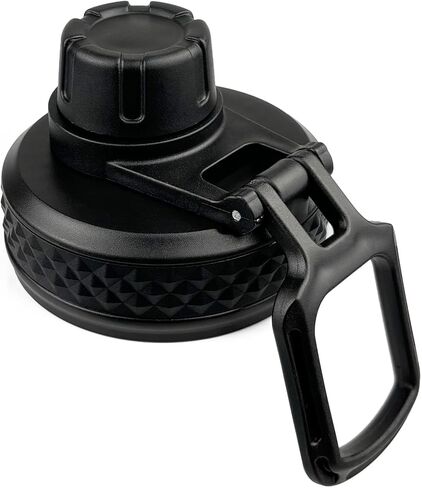 Water Bottle Lid Replacement Spout Top for Wide Mouth Water Bottle 22/24/32/40/64 Oz Cap Suitable for Mouth Opening 2.25 in in Saudi Arabia