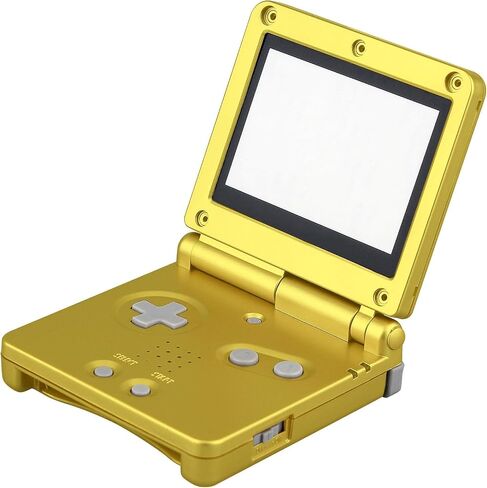 OSTENT Full Housing Shell Case Cover Replacement for Nintendo GBA SP Gameboy Advance SP - Color Black in Saudi Arabia