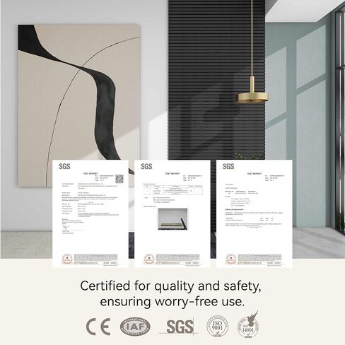 MDF Acoustic Wall Panels Sound Absorbing, 2 Pack 94.5 x 23.4 inch Sound Proof Foam Wall Panels & Wood Slat Wall Panels for Interior Wall Decor, Oak in Saudi Arabia