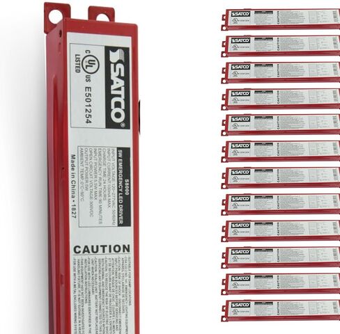 Satco 10W Emergency LED Driver 10 Watt Led Emergency Driver; 120-277 Volts for Indoor Lighting for Commercial, Industrial, and Residential; Part Number S8002 in Kuwait