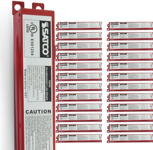 Satco 10W Emergency LED Driver 10 Watt Led Emergency Driver; 120-277 Volts for Indoor Lighting for Commercial, Industrial, and Residential; Part Number S8002 in Kuwait