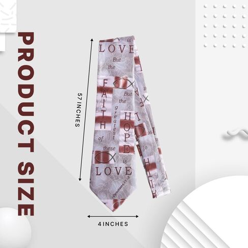 Swanson Christian Products Tie-Be Still and Know I Am God-Polyester in Kuwait