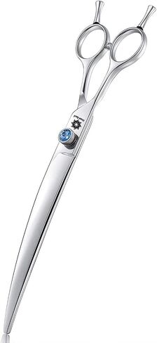 Dream Reach 8.0'' Titanium Professional Lefty Pet Grooming Scissors Set,Straight & Thinning & Curved Scissors 3pcs Set for Dog Grooming (Cutting Shear) in Saudi Arabia