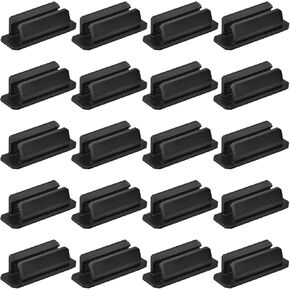 20 PCS حامل القلم السيليكون ، ومنظمو المكتب للأقلام ، ومقاطع علامة لاصقة قوية ، وحاملي قلم رصاص غير قابلة للانزلاق ، وتصميم مرن لأنواع القلم المختلفة ، ومثالية للمكتب والمدرسة والاستخدام المنزلي
