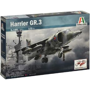 Italeri 1401S 1:72 - Harrier Gr.3 (Falklands), Multi-Color (1401)