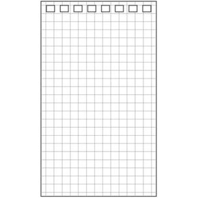 Lihit Lab N1660s Leaf for Twist Ring Notebook ، حجم المذكرة ، 8 ثقوب ، زوج واحد = 40 ورقة