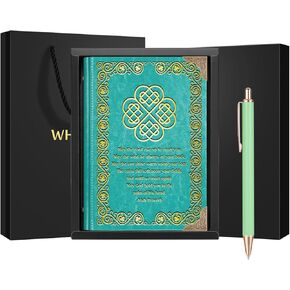 Irish Prayer Gift Irish Gift May Your Blessings Outnumber Green A5 Lined Journal Notebook Irish Blessing Gift Green Lovers Gift Lucky Gift(Green-May your BLESSINGS)