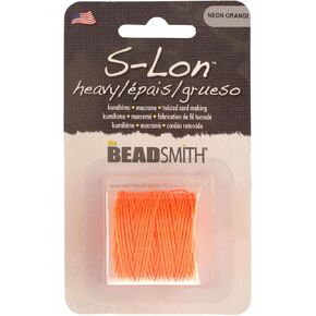 حبل نايلون ثقيل Sedsmith S-Lon-اللون الأسود-Tex400 ، قطره.
