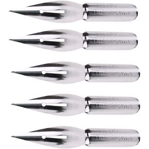 Tachikawa Manga Pen Nib Saji Pen Crome- 5pc