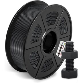 ABS Gray 3D Printer Filament 1.75mm, High Abrasion and Heat Resistance,1kg Spools(2.2 lbs),Dimensional Accuracy +/- 0.02mm,Compatible with Most FDM Printers (Gray,1-Pack)