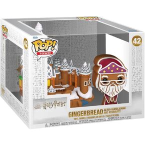 Funko Pop Town: Harry Potter: Gingerbread - Albus Dumbledore & Hogwarts - Finyl Figure - Idea Idea -Gift - Perkandise - for Kids and Come - Movies Fans - Model for Atmonsors.