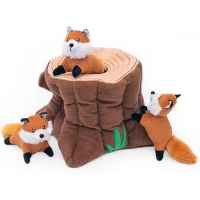 ZippyPaws Burrow Fox Stump