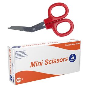 Dynarex 4190 Mini Scissors ، 3.5 "، حزمة 100