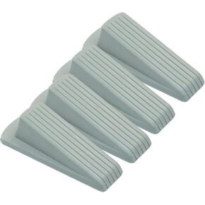 Bivethoi 4 Pcs Door Stopper Door Stop Wedge Non Scratching Door Holder Small White