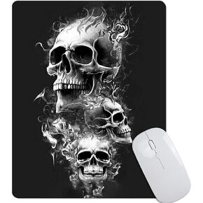 حصيرة وسادة الماوس الجمجمة لأجهزة الكمبيوتر المحمولة mousepads منصات الماوس القاعدة غير المنقولة لحساب إكسسوارات مكتب العمل المنزلي