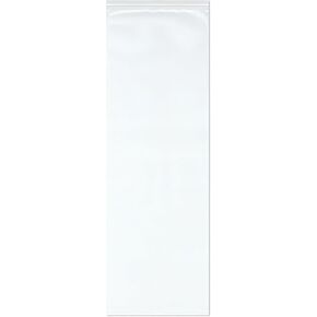 Plymor 12" x 36" (Pack of 50), 4 Mil Heavy Duty Zipper Reclosable Plastic Bags