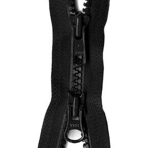 YKK Ski & Sport Vislon 2-Way(Dual Separating) Zipper, 30", Black- Made in USA