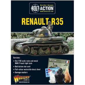 Renault R-35 WWII French Light Tank 28mm ...