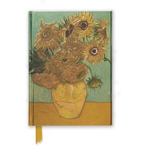 Vincent van Gogh: Sunflowers (Foiled Journal) (12) (Flame Tree Notebooks)