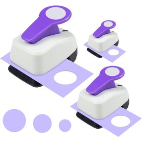 Heart Punch, 2 Inch Scalloped Heart Paper Punch, 50mm Scalloped Heart Hole Punch for Paper Crafts, Scalloped Heart Shapes Paper Craft Puncher for Valentine's Day Scrapbooking Greeting Card DIY Albums