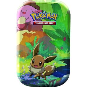 Pokemon TCG: Kanto Friends Mini Tin (Random Art) - 2 Packs, Coin