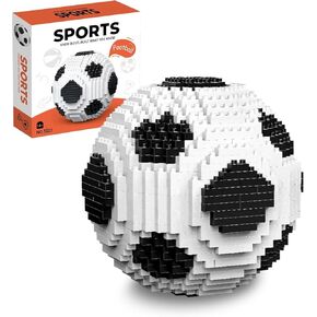 Soccer Toy Building Set - Challenging 3D STEM Building Blocks Home Decoration, Gift for Adults/Teenager Ages 14 and Up (820PCS)