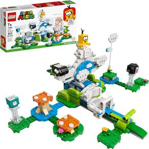 Lego Super Mario Lakitu Sky World التوسع مجموعة 71389 مجموعة البناء ؛ لعبة اللعب القابلة للتحصيل للأطفال ؛ 2021 جديد (484 قطعة)
