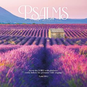 Psalms 2025 Wall Calendar