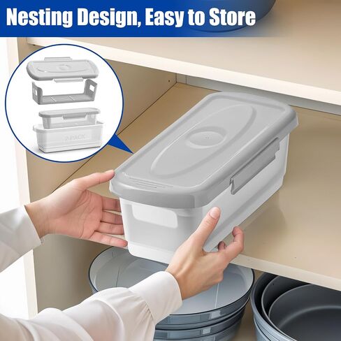 Batter Breader Shaker Bowl with Lid, 2-pack Mess Free Breading Shaker Bowl, Fish Batter Shaker Container with Breading Tray, Batter Bowl Shaker for Fish Frying Chicken Wings Fish Onion Rings Veggies in Saudi Arabia