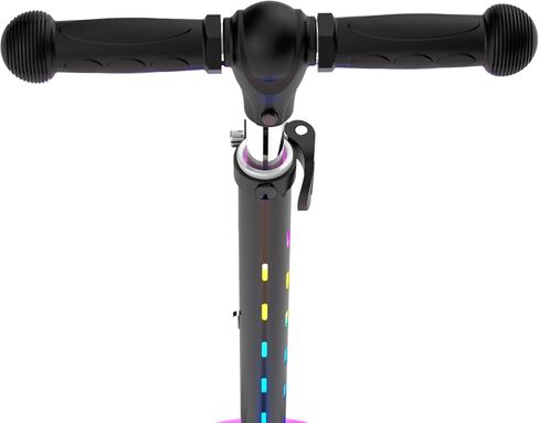 Hover-1 Chroma Folding Kick Scooter for Kids with Multicolor Wheel Lights, 3" Front Wheels, Rear Foot Brake, and 110 LB Weight Capacity in Saudi Arabia