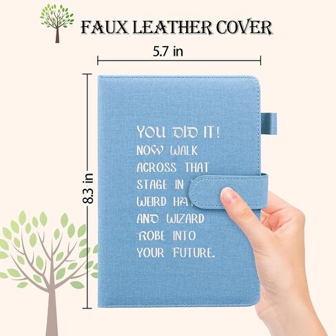 Lined Journal Notebook for Women Men, 160 Pages A5 Hardcover Leather Journals for Writing,Gifts for friends, teachers, classmates, colleagues, bosses, family members (stye-5) in Saudi Arabia
