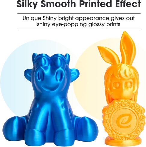 حزمة خيوط الحرير السحرية السحرية 1.75 ملم ، حرير مزدوج CO CO BOUNDURANCE 3D PLINEMAMT in Kuwait