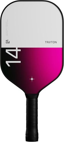 Pickleball Paddle by Nicol 2025 Triton | Fiberglass Hybrid Surface | Control Paddles X8 PolyCore | Lightweight 14MM Racket with Ergonomic Grip | Power Racquet in Saudi Arabia