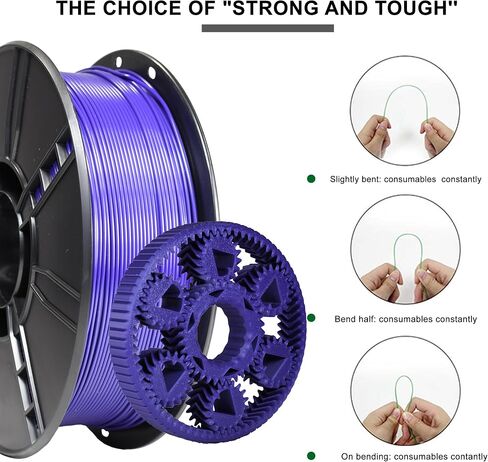 iBOSS PLA Plus (PLA+) 3D Printer Filament 1.75mm, High Toughness 3D Printing Filament, Dimensional Accuracy +/- 0.02mm, Print with Most FDM 3D Printers, 1KG Spool, Bordeaux Red in Saudi Arabia