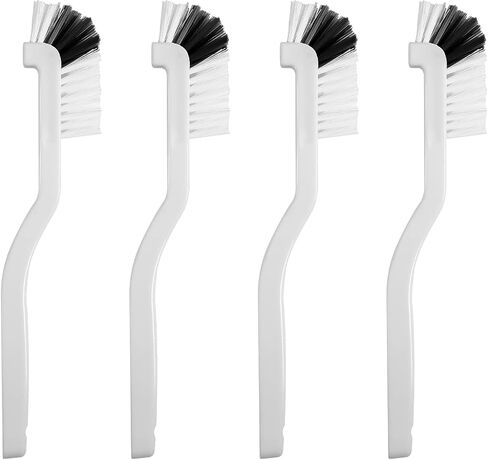 SetSail Small Scrub Brush, Mini Grout Brush Micro Edge Corner Cleaning Brush for Bottle, Tile Lines, Window Track, Bathroom Crevice Brush for Crevice and Narrow Space, 2 Pack in Saudi Arabia
