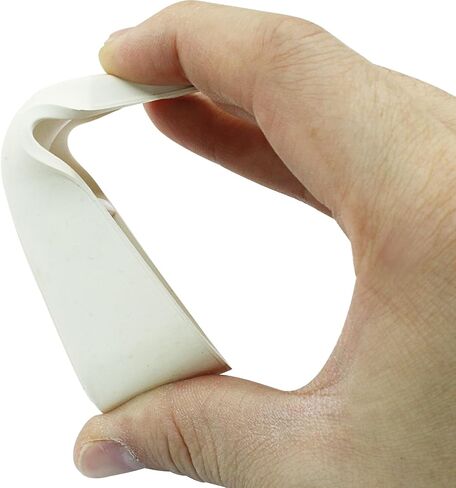 Bivethoi 4 Pcs Door Stopper Door Stop Wedge Non Scratching Door Holder Small White in Saudi Arabia