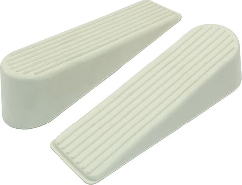 Bivethoi 4 Pcs Door Stopper Door Stop Wedge Non Scratching Door Holder Small White in Saudi Arabia