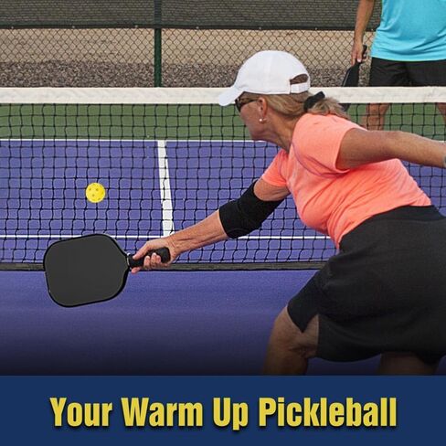 Mini Pickleball Training Balls - Warm Up Pickleball Drills, Enhance Reaction Time & Hand-Eye Coordination | Ideal Gift for All Ages and Skill Level in Saudi Arabia