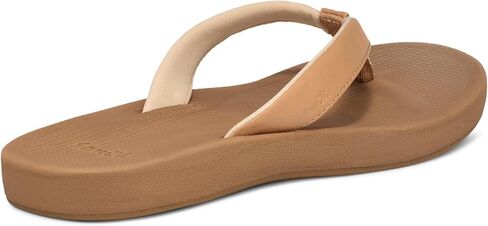 Sanuk Womens Cosmic Shores | Water Resistant Flip Flops for Women | EVA Footbed With Arch Support | Women's Beach Sandals in Saudi Arabia