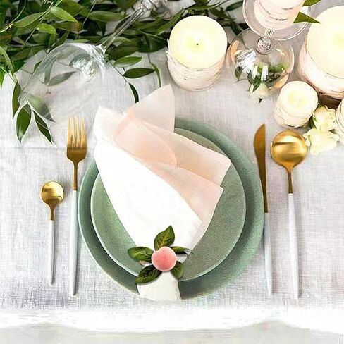 Gold Napkin Rings Set of 6.Christmas Deer Napkin Holder Rings,Table Decoration Napkin Ring, Holder Napkin Rings Dining Restaurant Holiday Christmas,Thanksgiving(Gold Deer) … … in Saudi Arabia