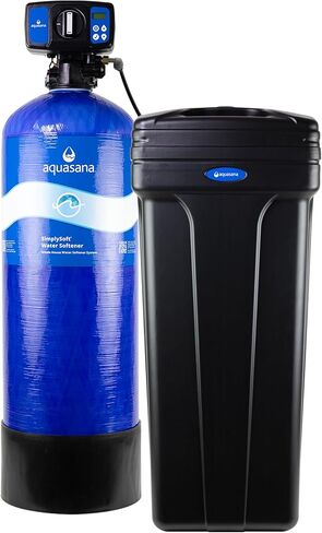 Aquasana SimplySoft® 40,000 Grain Water Softener - Whole House Hard Water Reduction - Base Tank & Cabinet System WH-SF40-BASE in Saudi Arabia