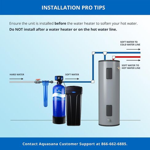 Aquasana SimplySoft® 40,000 Grain Water Softener - Whole House Hard Water Reduction - Base Tank & Cabinet System WH-SF40-BASE in Saudi Arabia