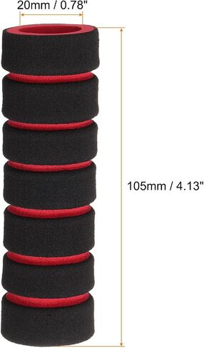 HARFINGTON Bike Handlebar Grips Model Comfortable Non-Slip Grips Sponge Enhanced Grip Shock-Absorption BMX Grips for Mountain Bike and Scooters in Saudi Arabia