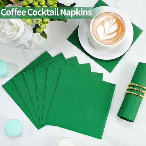 120 Pcs Cocktail Napkins Pink Napkins Valentines Napkins Disposable Pink Dessert Napkins Light Pink Party Napkins for Birthday Wedding Baby Shower, 5 x 5 Inch in Saudi Arabia