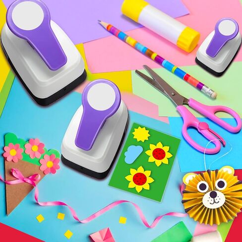 Heart Punch, 2 Inch Scalloped Heart Paper Punch, 50mm Scalloped Heart Hole Punch for Paper Crafts, Scalloped Heart Shapes Paper Craft Puncher for Valentine's Day Scrapbooking Greeting Card DIY Albums in Kuwait