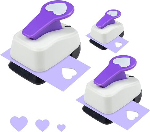 خرامة قلب، خرامة ورق على شكل قلب صدفي مقاس 2 بوصة، خرامة ثقب قلب صدفي مقاس 50 مم للحرف الورقية، خرامة ورق على شكل قلب صدفي لألبومات بطاقات التهنئة في عيد الحب in Kuwait