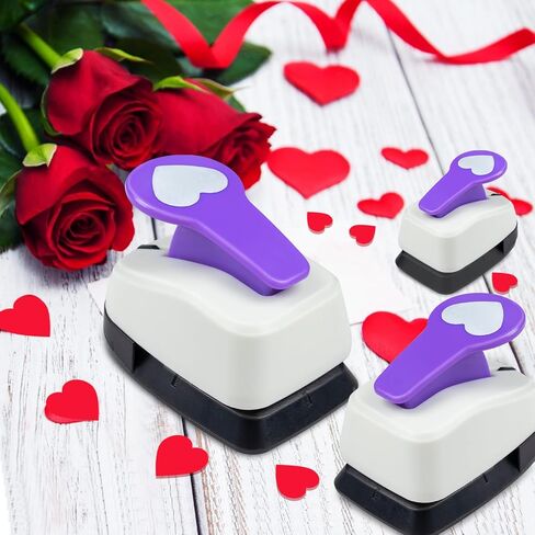 خرامة قلب، خرامة ورق على شكل قلب صدفي مقاس 2 بوصة، خرامة ثقب قلب صدفي مقاس 50 مم للحرف الورقية، خرامة ورق على شكل قلب صدفي لألبومات بطاقات التهنئة في عيد الحب in Kuwait