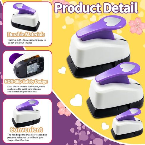 خرامة قلب، خرامة ورق على شكل قلب صدفي مقاس 2 بوصة، خرامة ثقب قلب صدفي مقاس 50 مم للحرف الورقية، خرامة ورق على شكل قلب صدفي لألبومات بطاقات التهنئة في عيد الحب in Kuwait