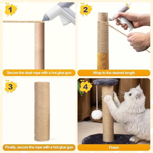 Jute Twine String - 164ft 5mm Eco-Friendly Natural Cord for Crafts, Packaging & Garden | Heavy-Duty Decorative Rope | Extra Strong Tying, Bundling & DIY Projects in Kuwait