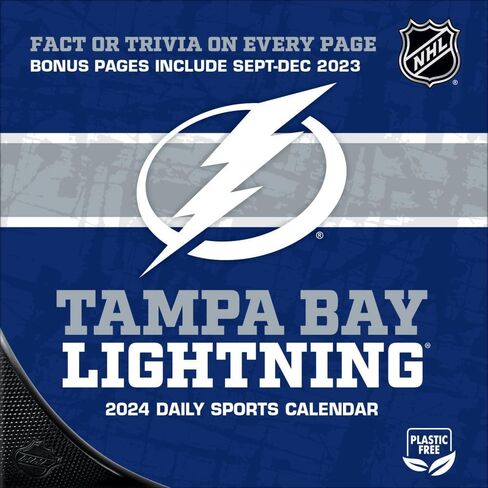 Turner Sports Tampa Bay Lightning 2025 Box Calendar (25998053094) in Saudi Arabia